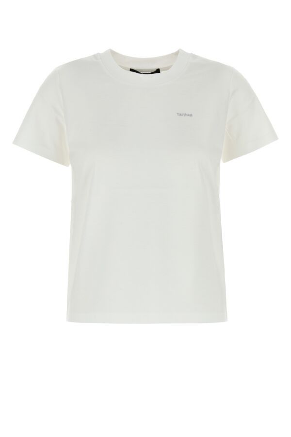 TATRAS White Cotton T-Shirt Size L / US 10 / IT 46 - 3 Thumbnail