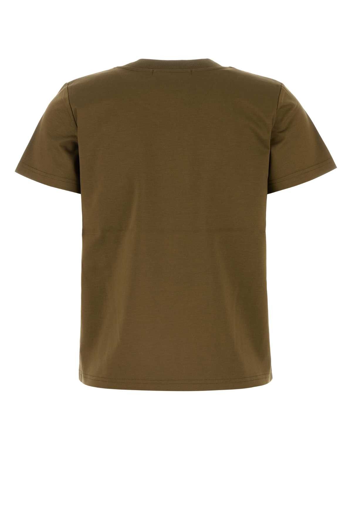 TATRAS Khaki Cotton T-Shirt Size M / US 6-8 / IT 42-44 - 2 Thumbnail