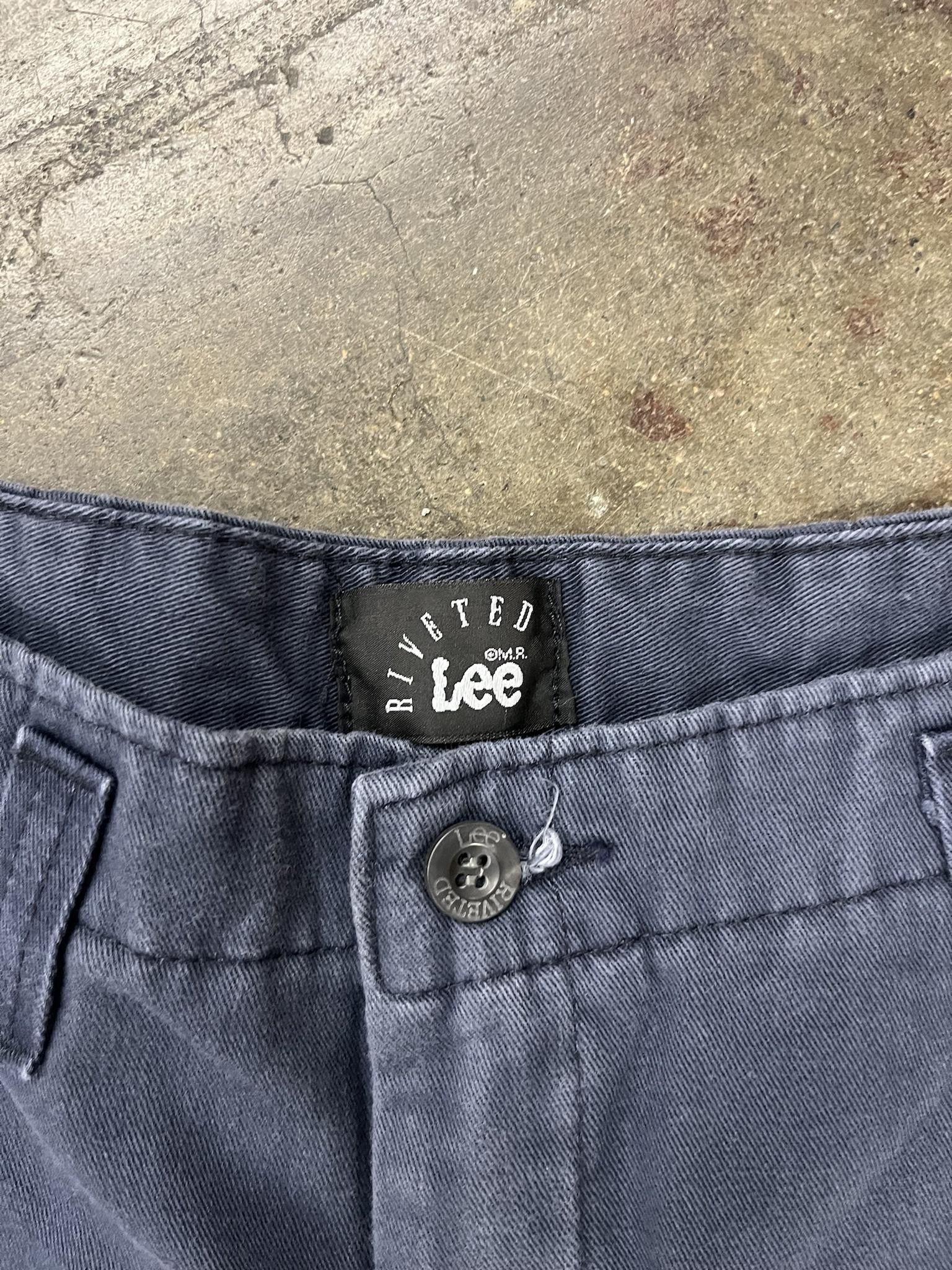 Vintage Lee Riveted Chino Slacks (sz 27) Size US 28 / EU 44 - 2 Thumbnail