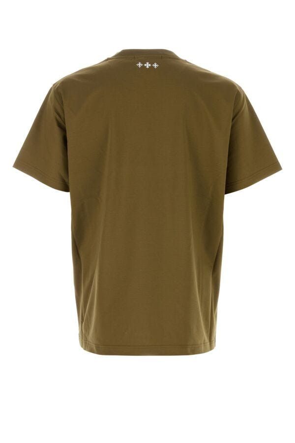 TATRAS Army Green Cotton T-Shirt Size US S / EU 44-46 / 1 - 4 Thumbnail