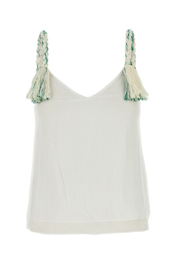 JW Anderson White Tulle Top Size S / US 4 / IT 40 - 3 Thumbnail