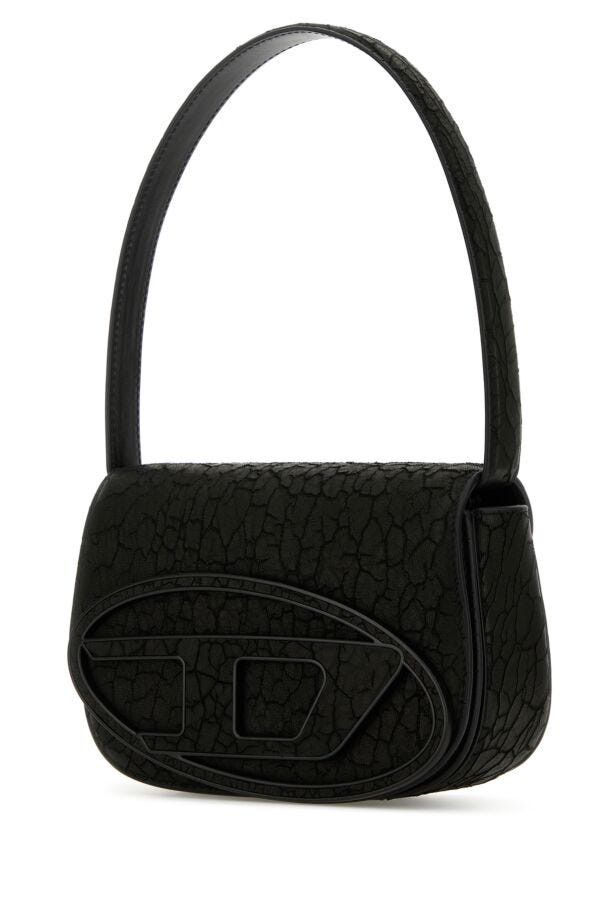 Diesel Black Leather 1Dr Shoulder Bag Size ONE SIZE - 4 Thumbnail