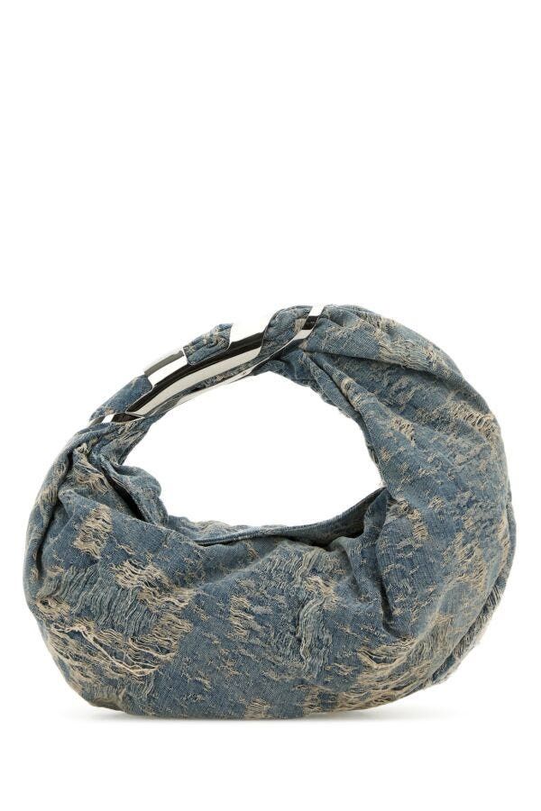 Diesel Denim Grab-D Hobo Shopping Bag Size ONE SIZE - 3 Thumbnail