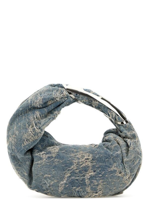 Diesel Denim Grab-D Hobo Shopping Bag Size ONE SIZE - 5 Thumbnail