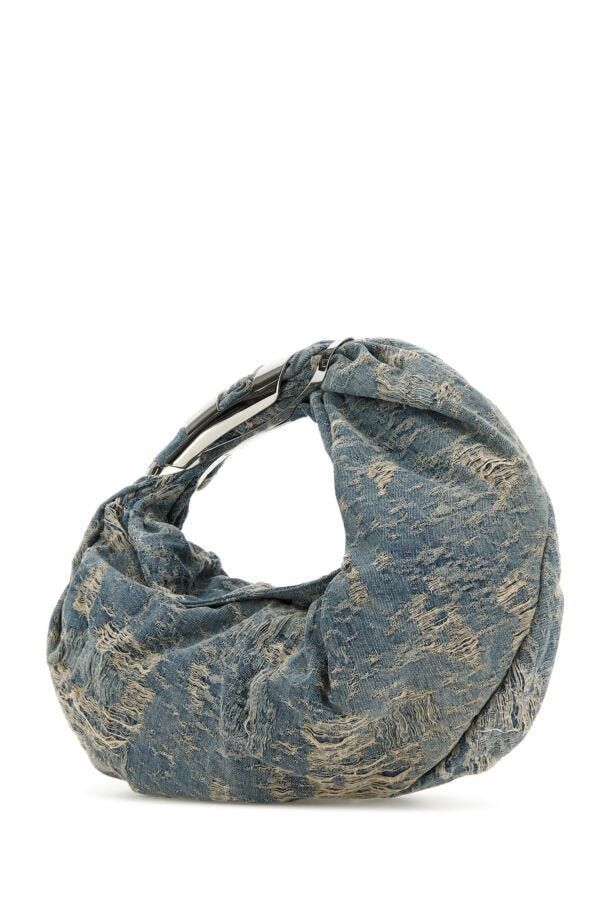 Diesel Denim Grab-D Hobo Shopping Bag Size ONE SIZE - 4 Thumbnail