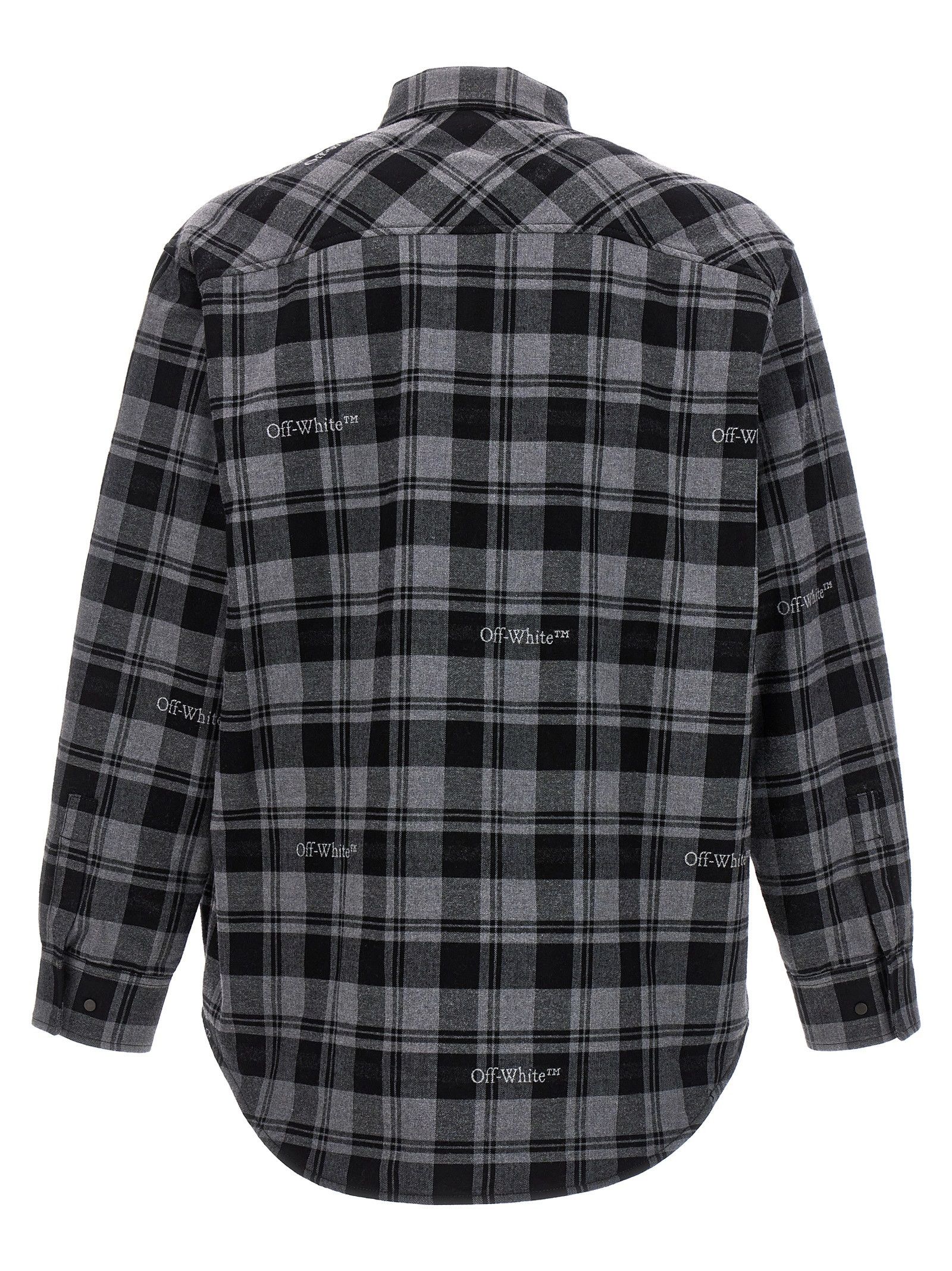 Off-White 'Check Flannel Padded' Jacket Size US XS / EU 42 / 0 - 2 Thumbnail