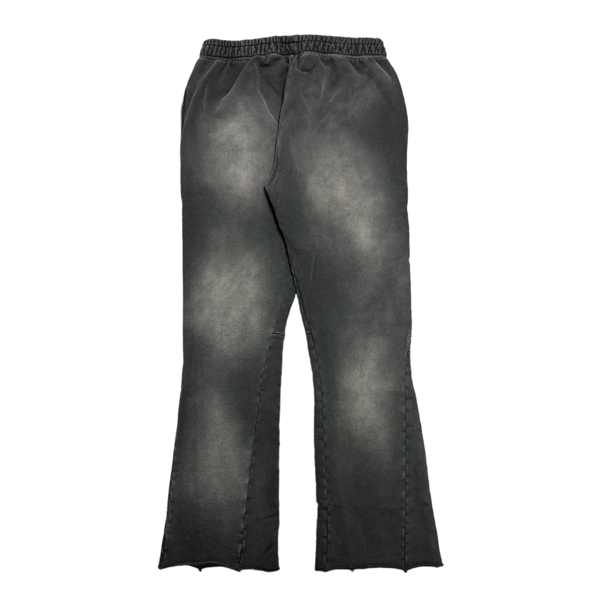 HELLSTAR STUDIOS flare black flame pants