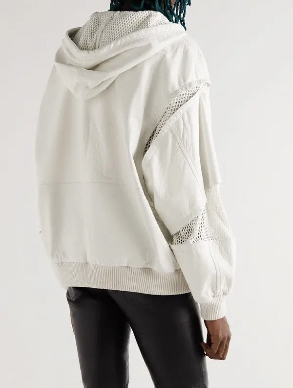 Celine Jacket with mesh inserts in soft lambskin Size US XXL / EU 58 / 5 - 4 Thumbnail