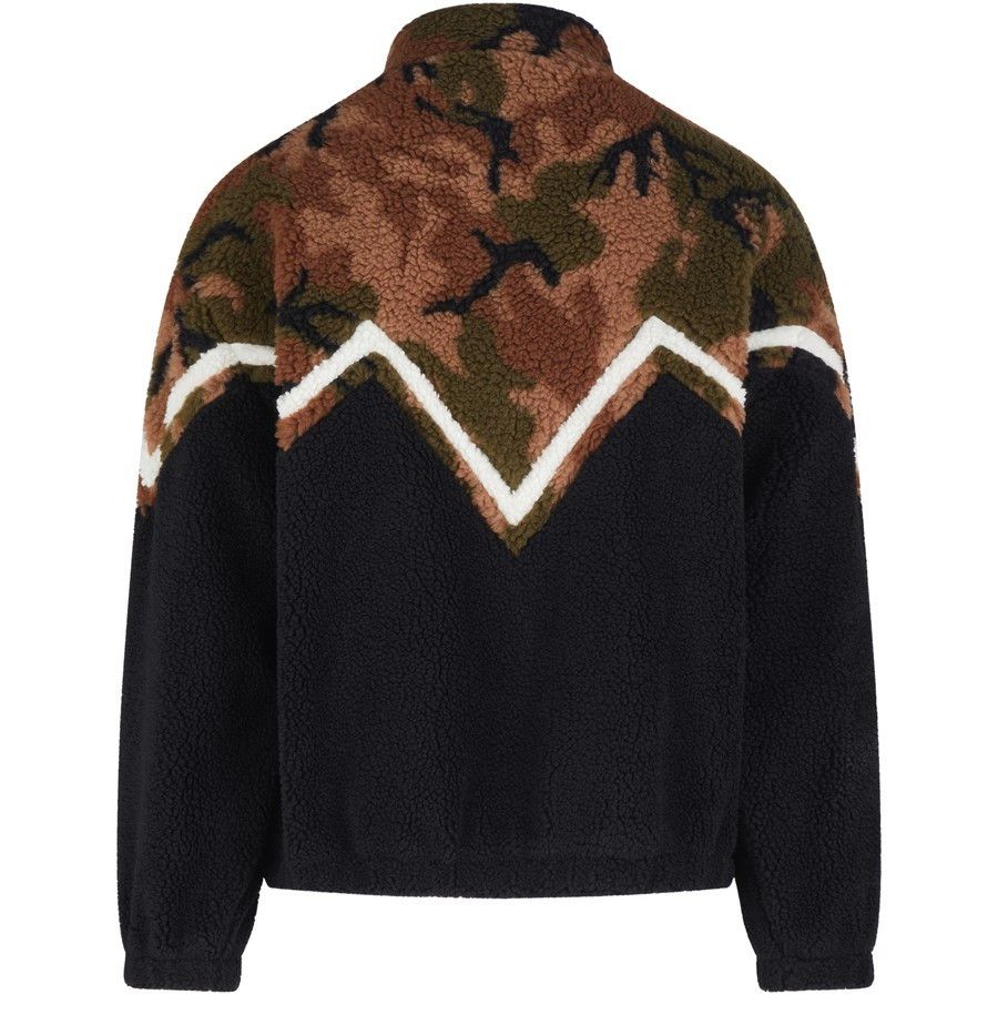 Celine Bi-Material Fleece Sweatshirt Jacket Size US L / EU 52-54 / 3 - 2 Thumbnail