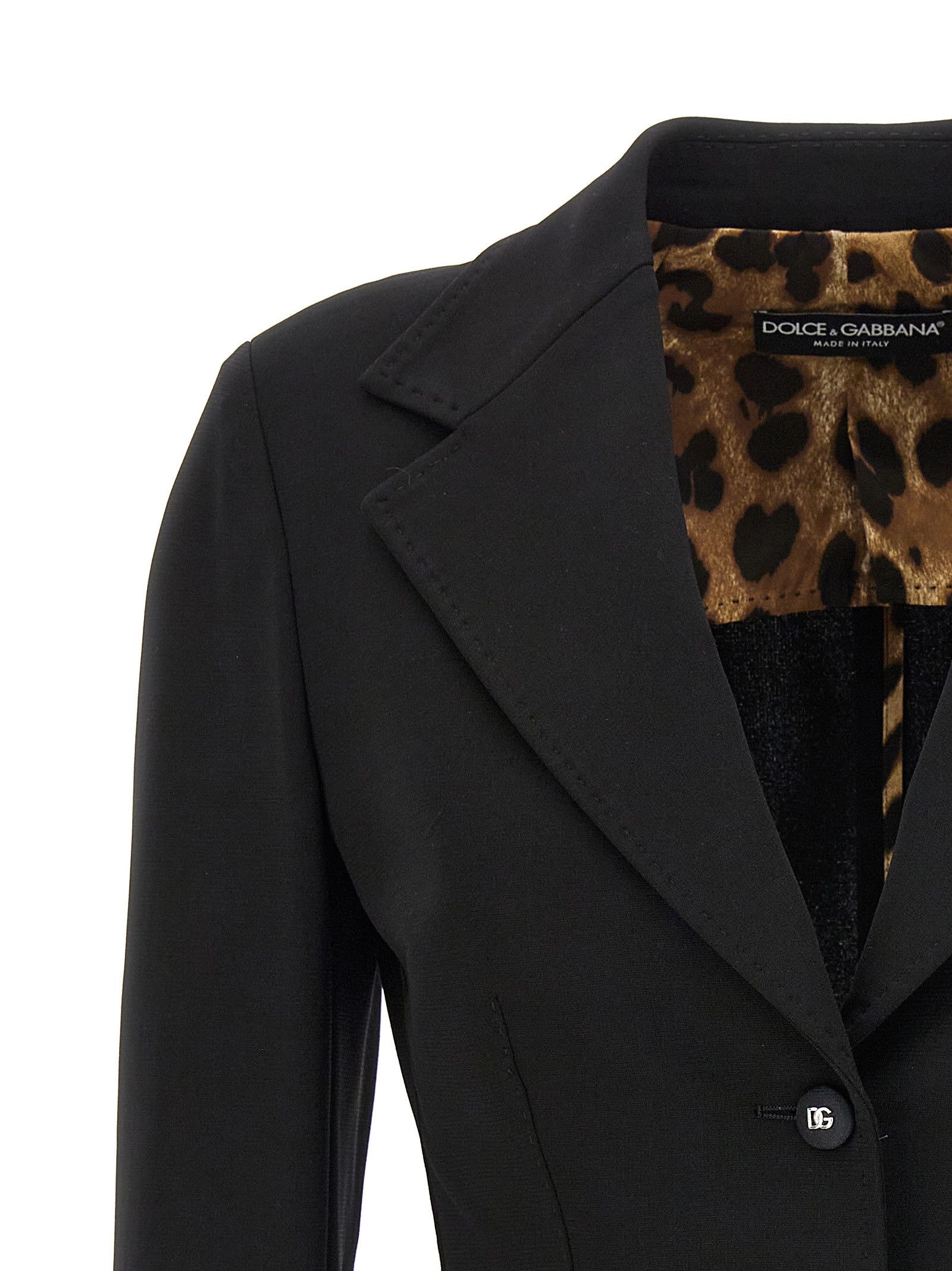 Dolce & Gabbana Single-Breasted Turlington Blazer Size S / US 4 / IT 40 - 3 Thumbnail