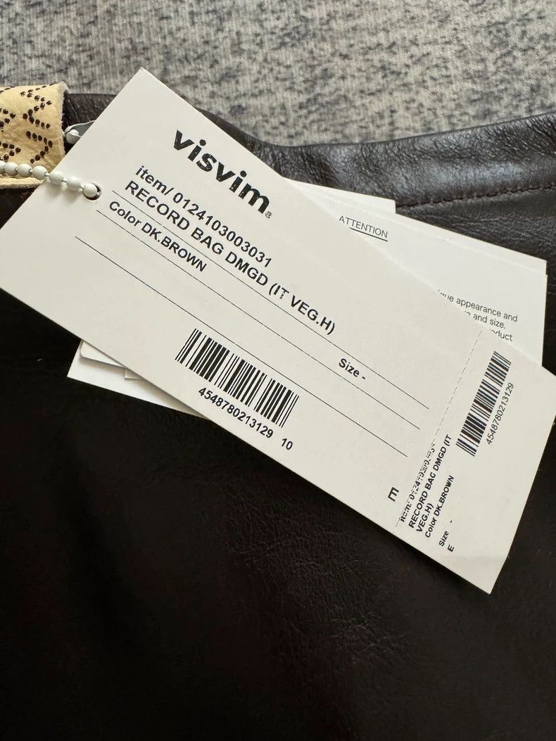 visvim RIVET TOTE DMGD （IT VEG.H）