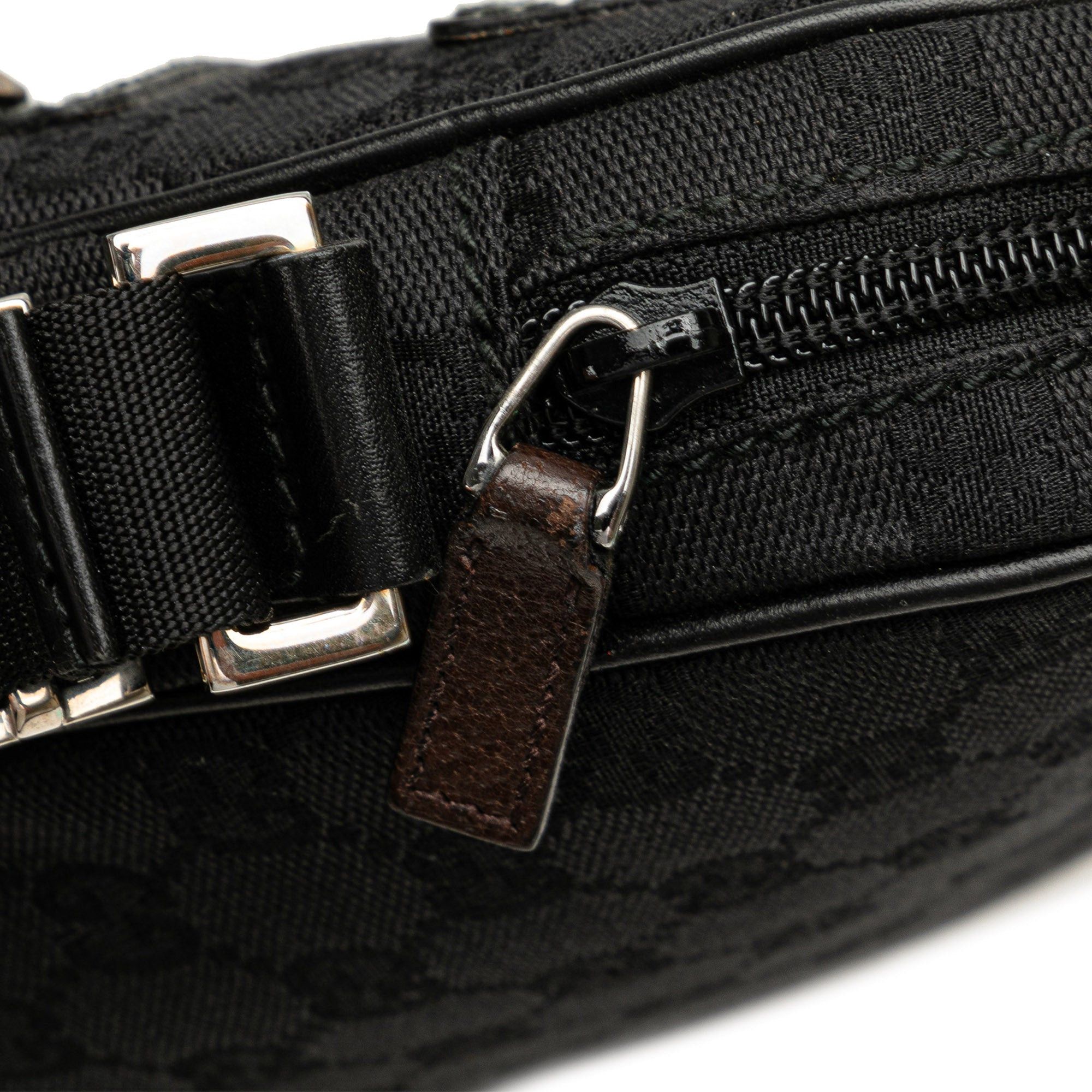 Gucci Gucci GG Canvas Crossbody Black Size ONE SIZE - 7 Thumbnail