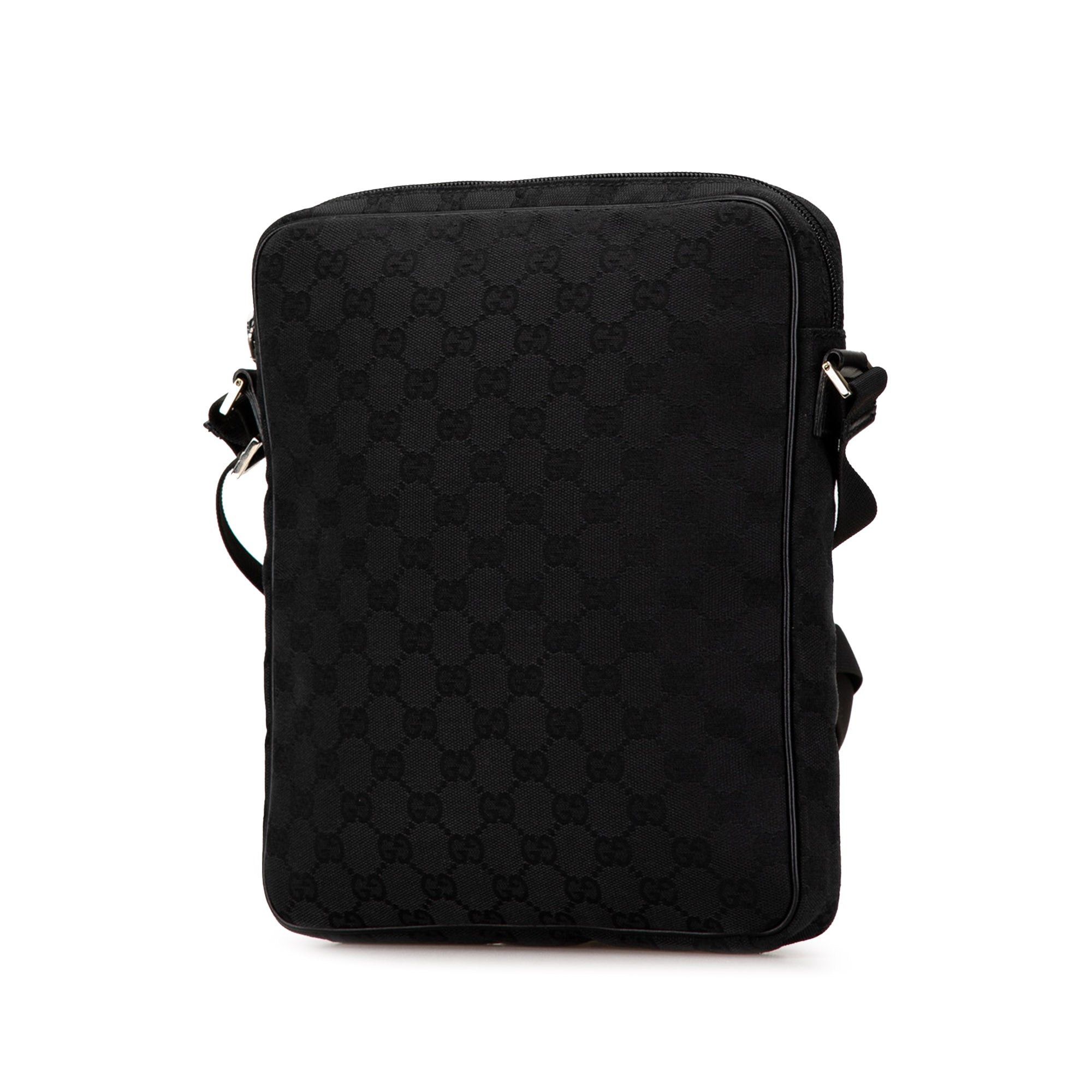 Gucci Gucci GG Canvas Crossbody Black Size ONE SIZE - 2 Thumbnail