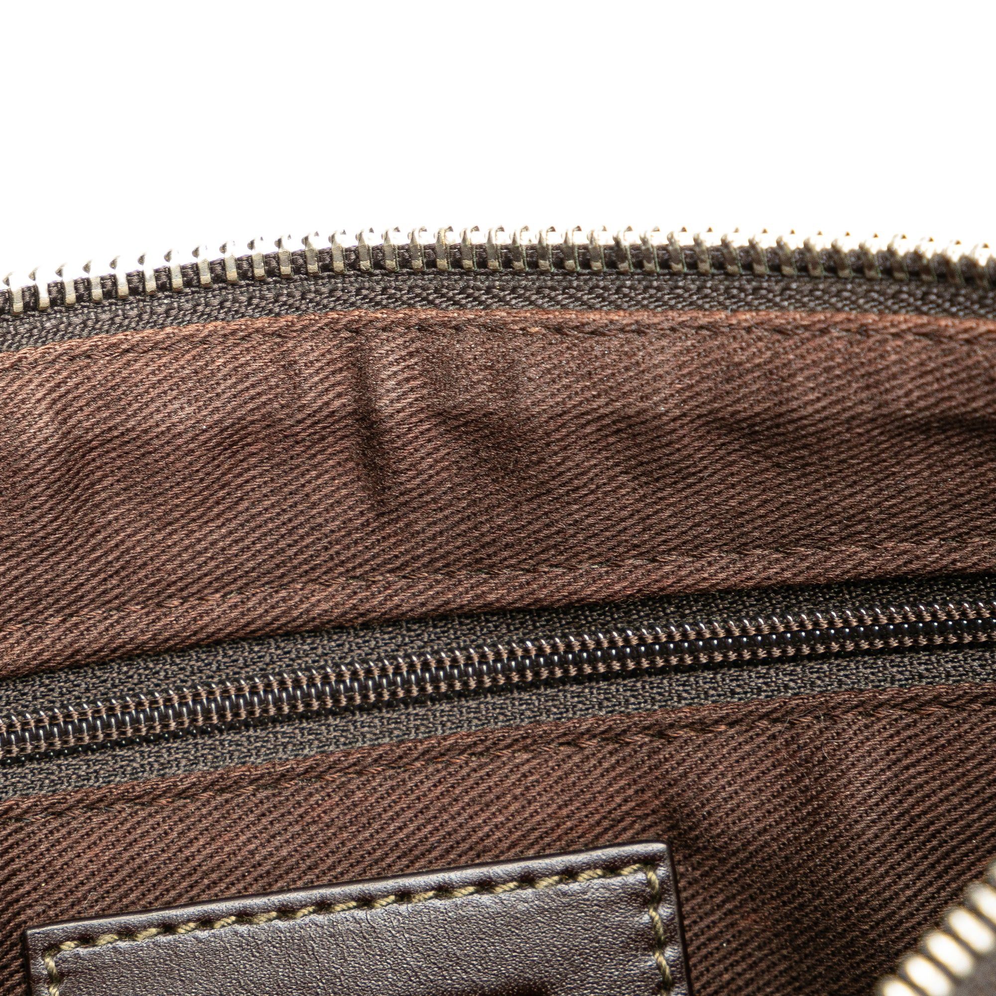 Loewe LOEWE Anagram Canvas Crossbody Black Size ONE SIZE - 10 Thumbnail