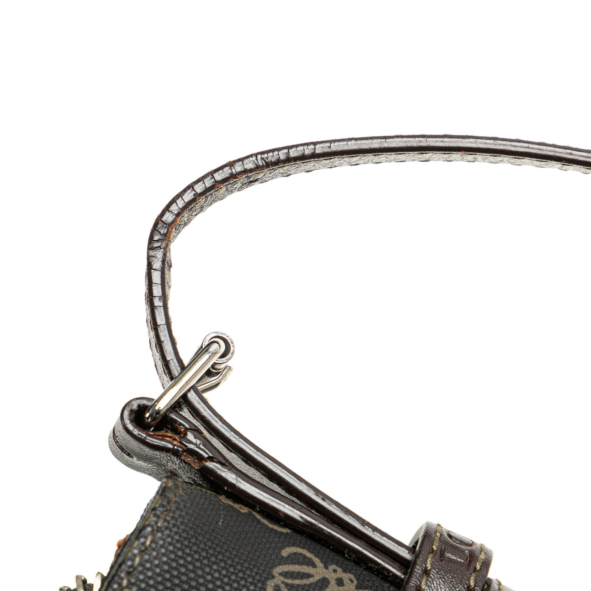 Loewe LOEWE Anagram Canvas Crossbody Black Size ONE SIZE - 13 Thumbnail