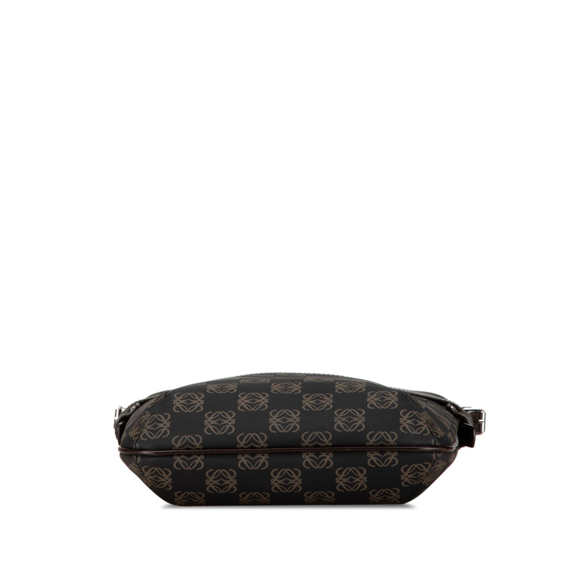 Loewe LOEWE Anagram Canvas Crossbody Black Size ONE SIZE - 4 Thumbnail
