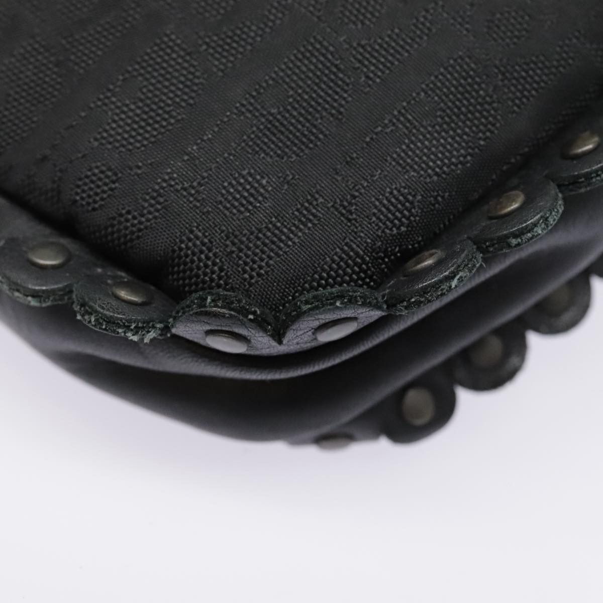 Dior Trotter Black Canvas Shoulder Bag (Pre-Owned) Size ONE SIZE - 12 Thumbnail