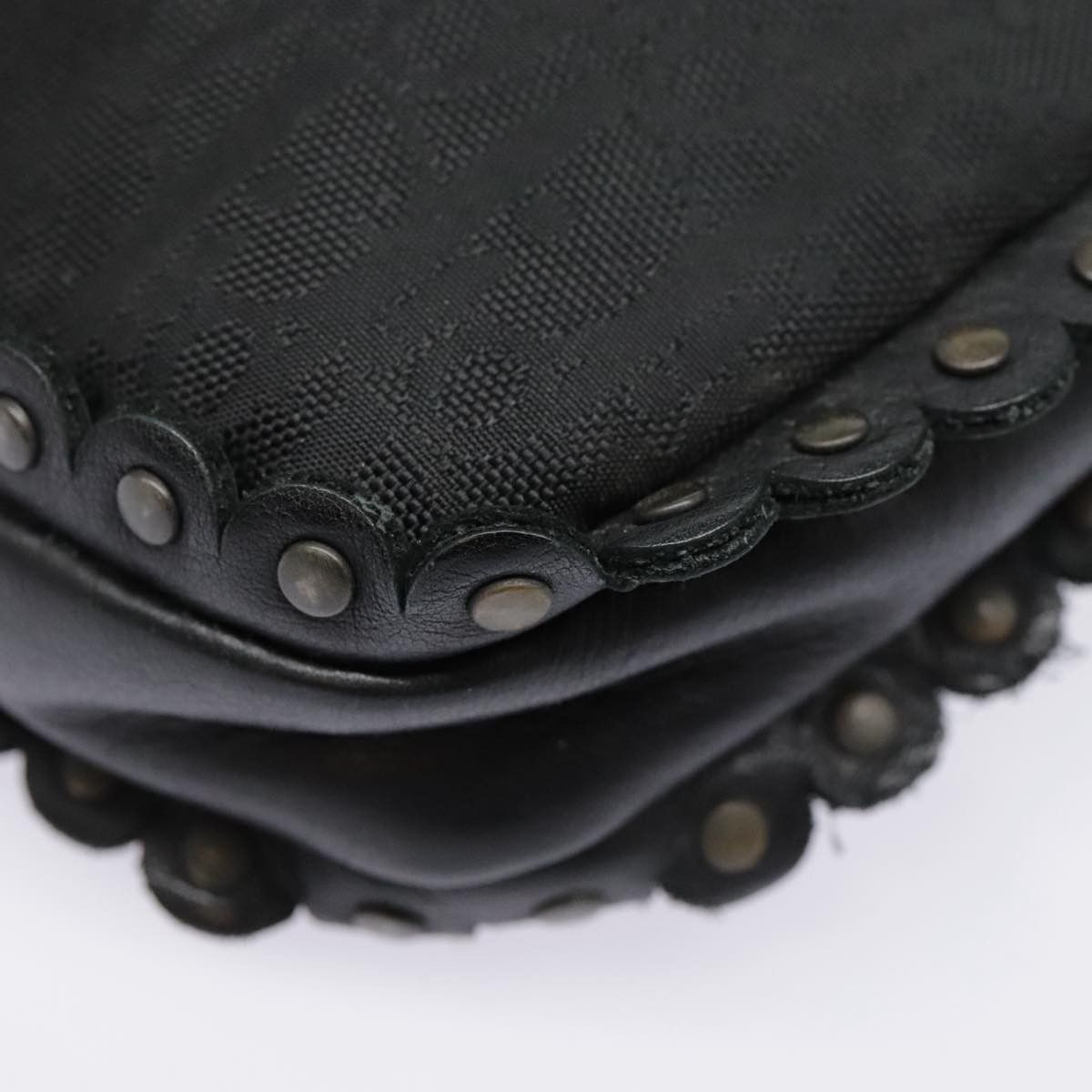 Dior Trotter Black Canvas Shoulder Bag (Pre-Owned) Size ONE SIZE - 10 Thumbnail