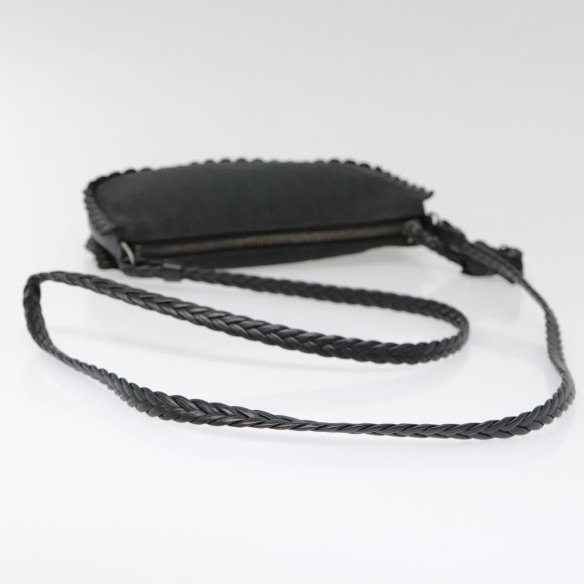Dior Trotter Black Canvas Shoulder Bag (Pre-Owned) Size ONE SIZE - 6 Thumbnail