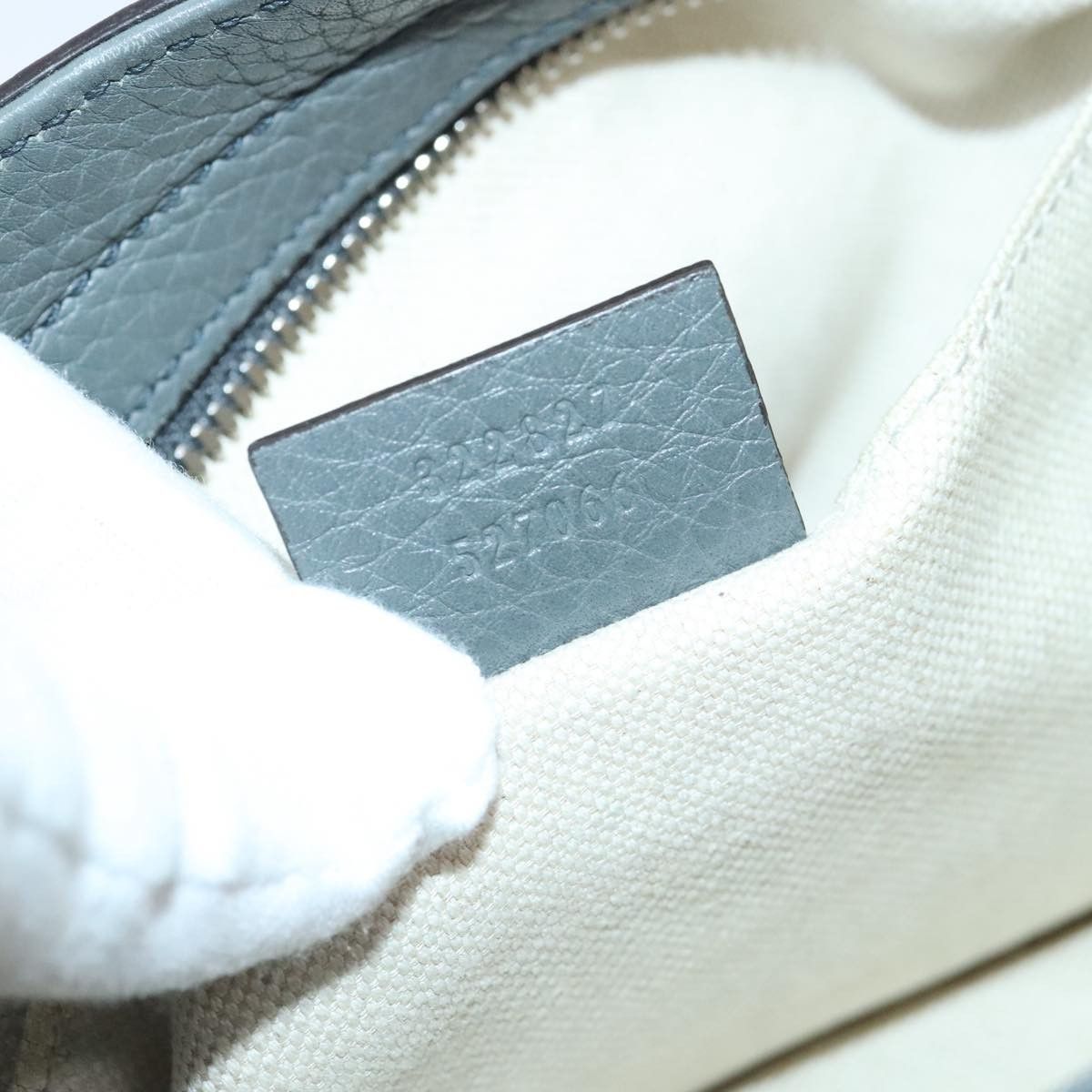 Gucci Soho Grey Leather Shoulder Bag (Pre-Owned) Size ONE SIZE - 12 Thumbnail