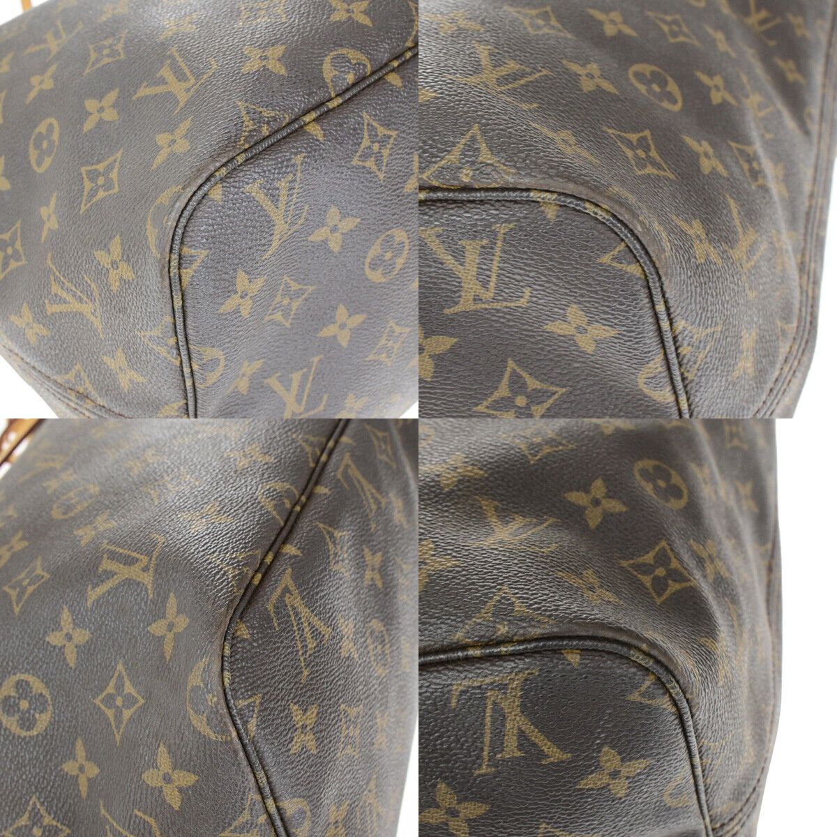 Louis Vuitton Neverfull Gm Brown Canvas Tote Bag (Pre-Owned) Size ONE SIZE - 6 Thumbnail