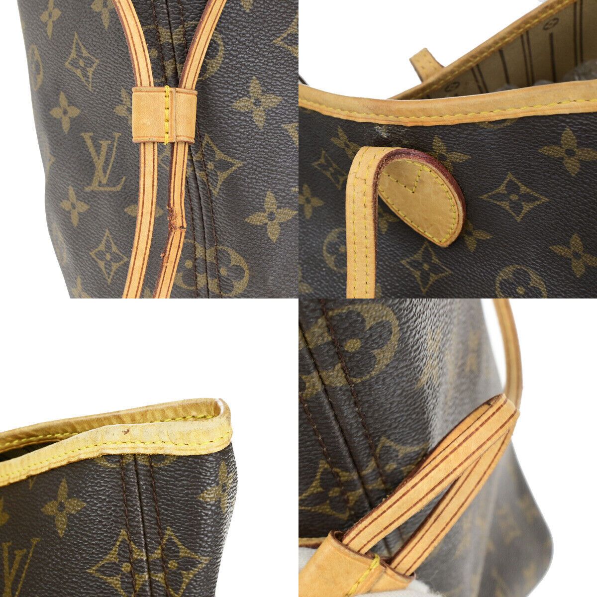 Louis Vuitton Neverfull Gm Brown Canvas Tote Bag (Pre-Owned) Size ONE SIZE - 12 Thumbnail