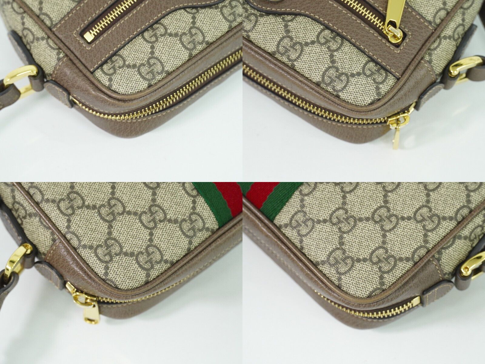 Gucci Ophidia Beige Canvas Shoulder Bag (Pre-Owned) Size ONE SIZE - 19 Thumbnail
