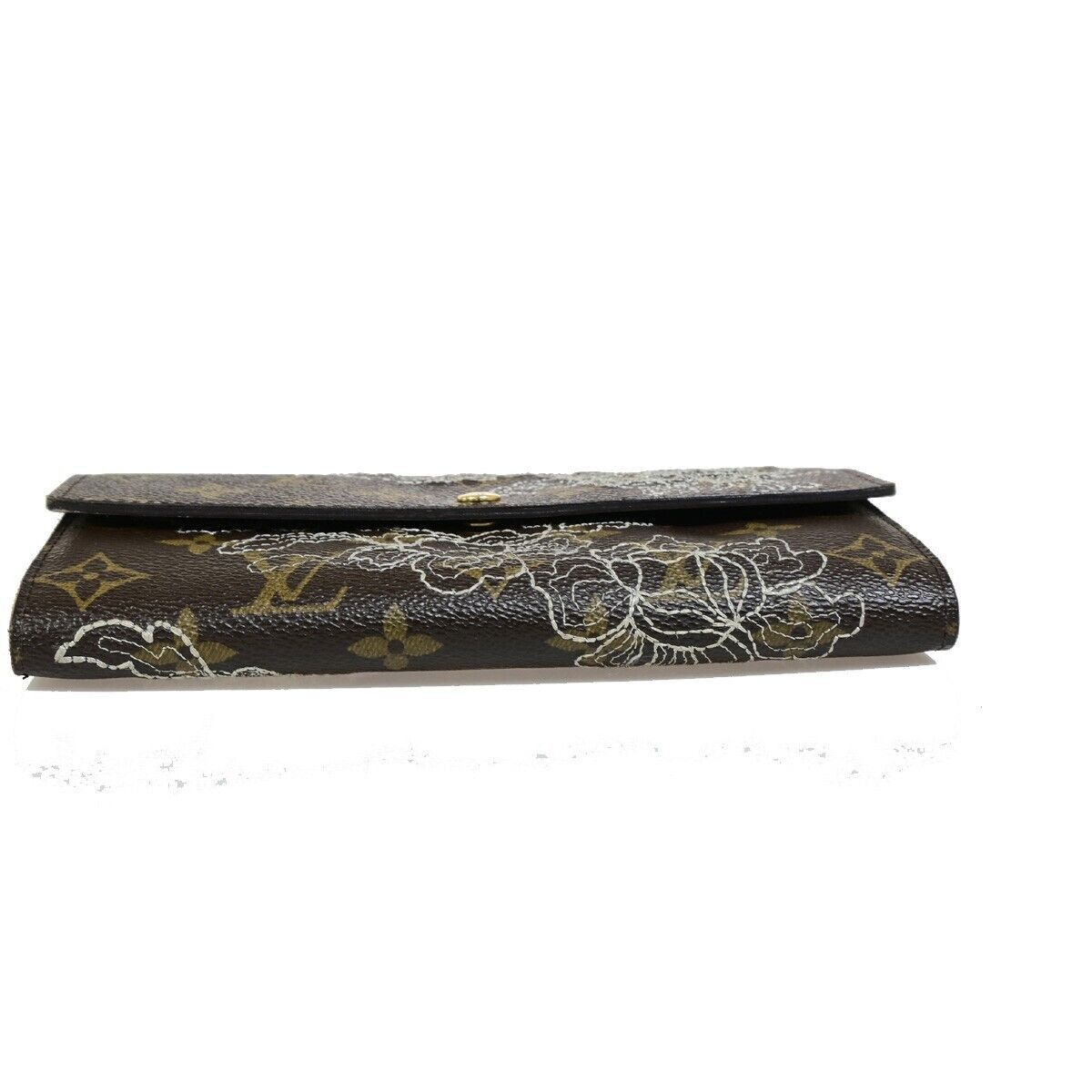 Louis Vuitton Sarah Brown Canvas Wallet (Pre-Owned) Size ONE SIZE - 13 Thumbnail