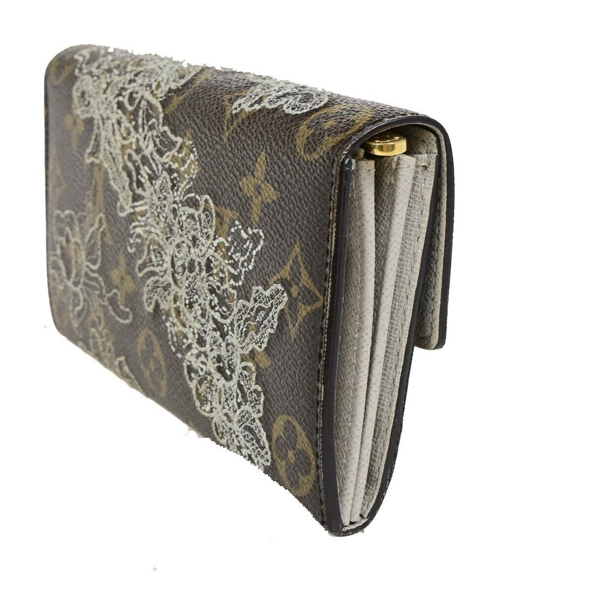 Louis Vuitton Sarah Brown Canvas Wallet (Pre-Owned) Size ONE SIZE - 12 Thumbnail