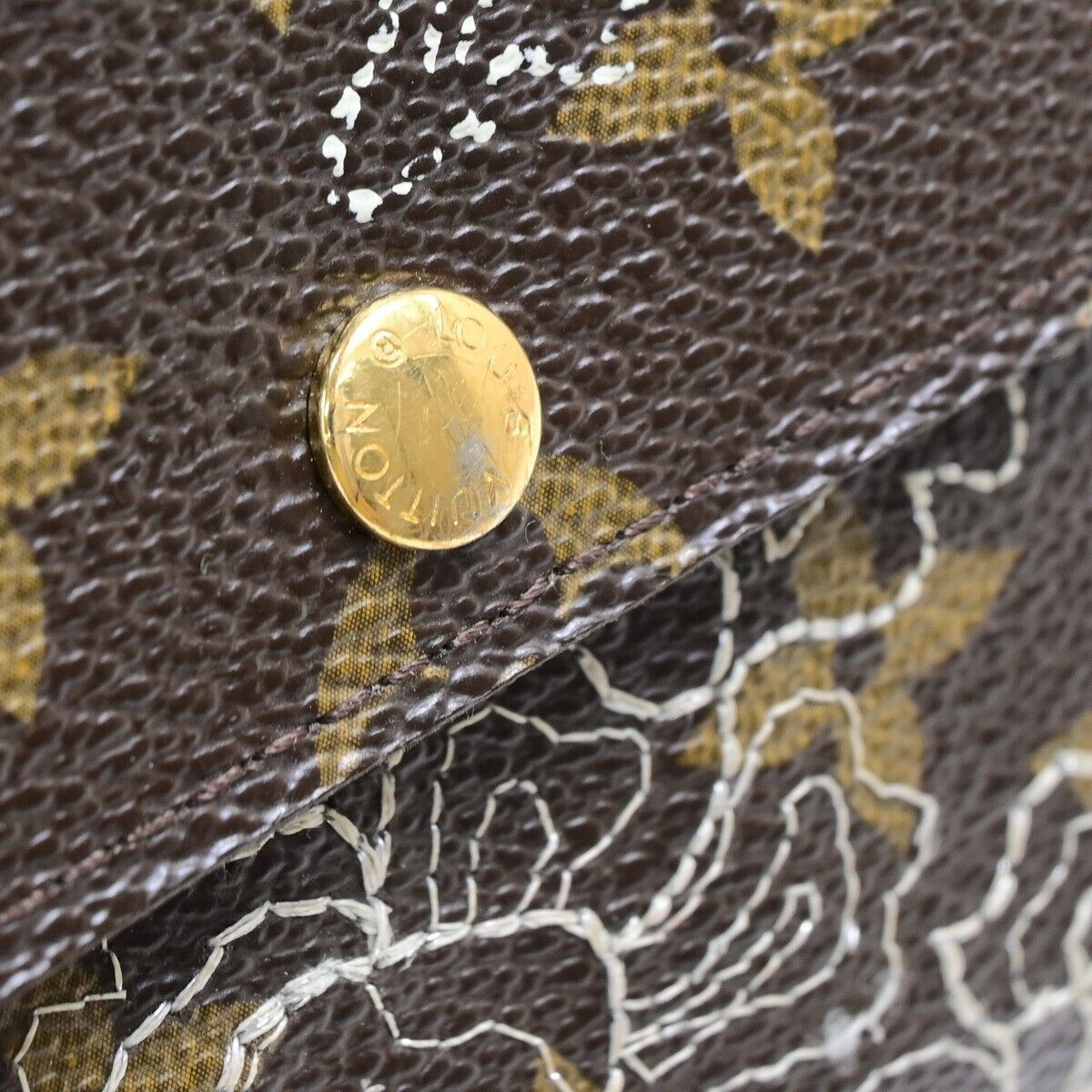 Louis Vuitton Sarah Brown Canvas Wallet (Pre-Owned) Size ONE SIZE - 6 Thumbnail