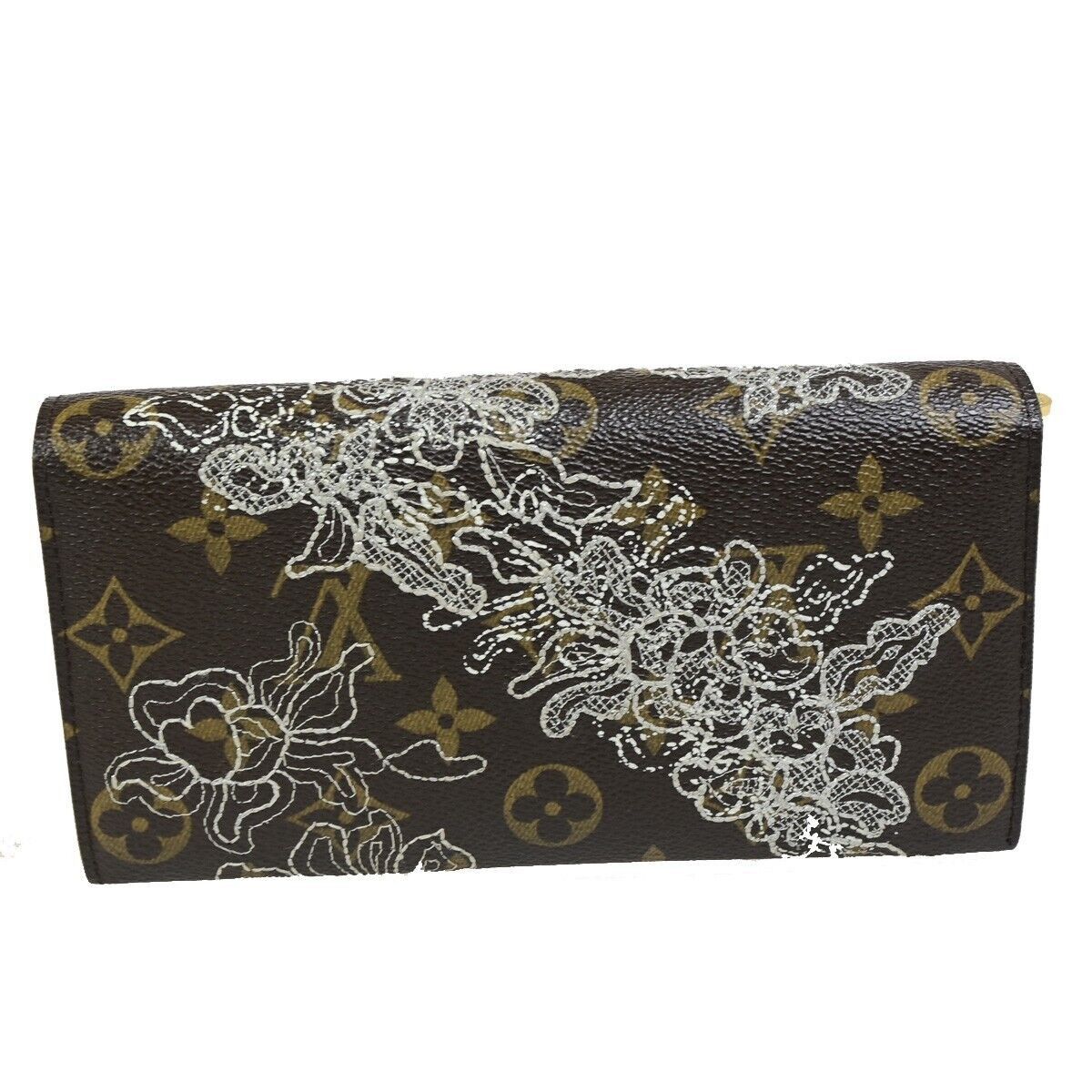Louis Vuitton Sarah Brown Canvas Wallet (Pre-Owned) Size ONE SIZE - 2 Thumbnail