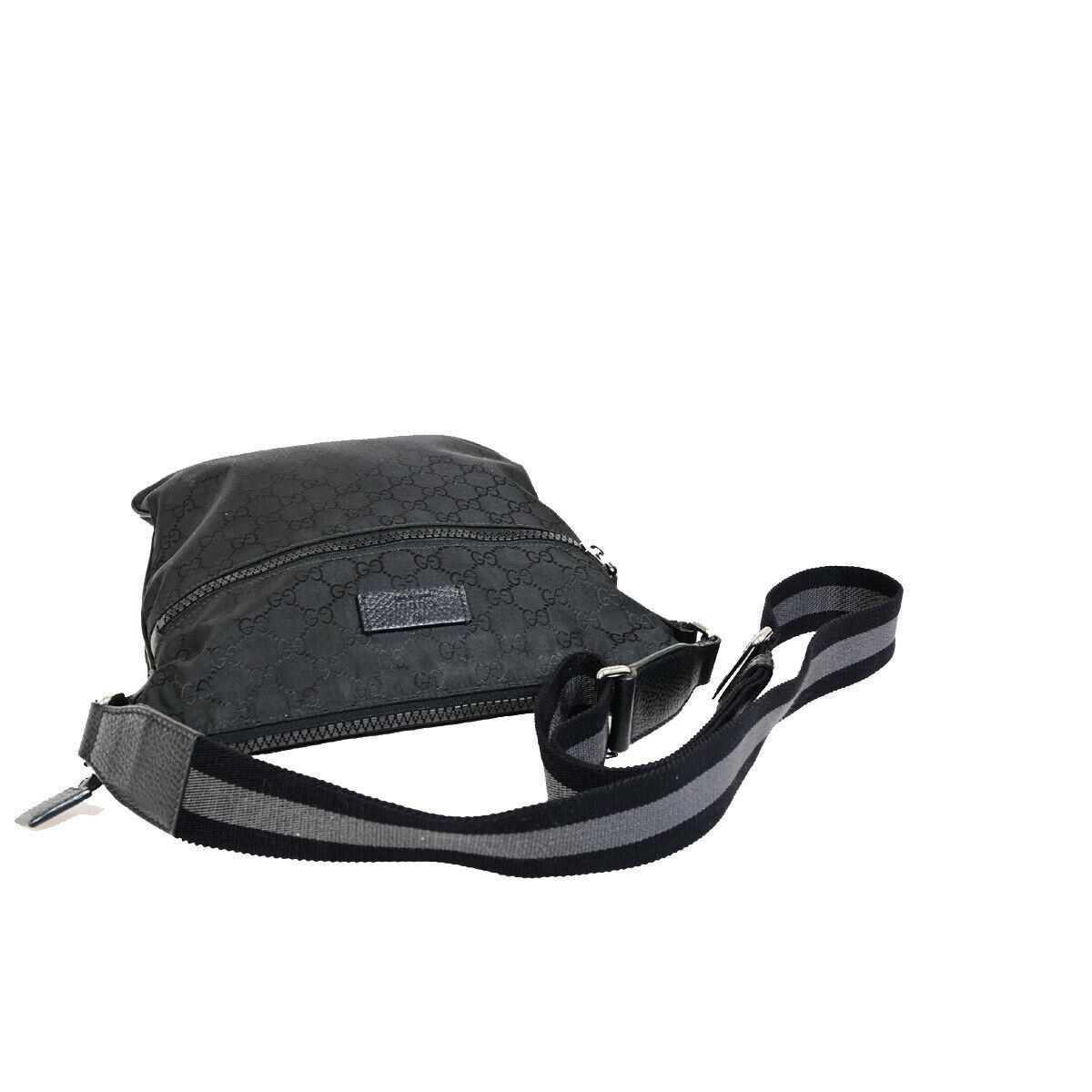 Gucci Gg Canvas Black Canvas Shoulder Bag (Pre-Owned) Size ONE SIZE - 5 Thumbnail