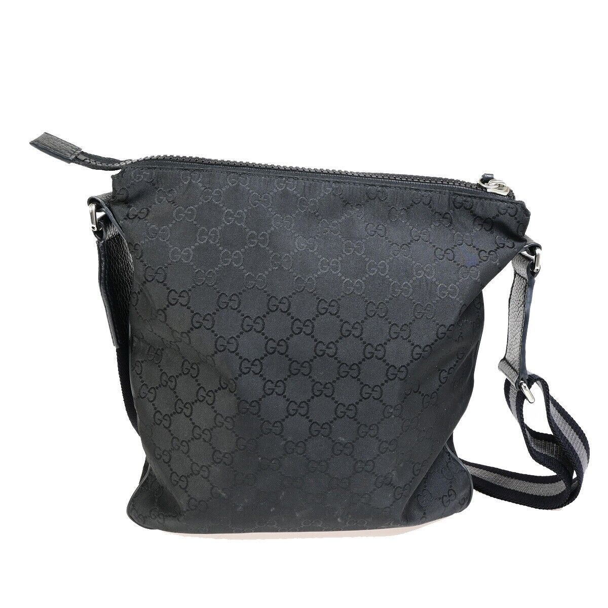 Gucci Gg Canvas Black Canvas Shoulder Bag (Pre-Owned) Size ONE SIZE - 2 Thumbnail
