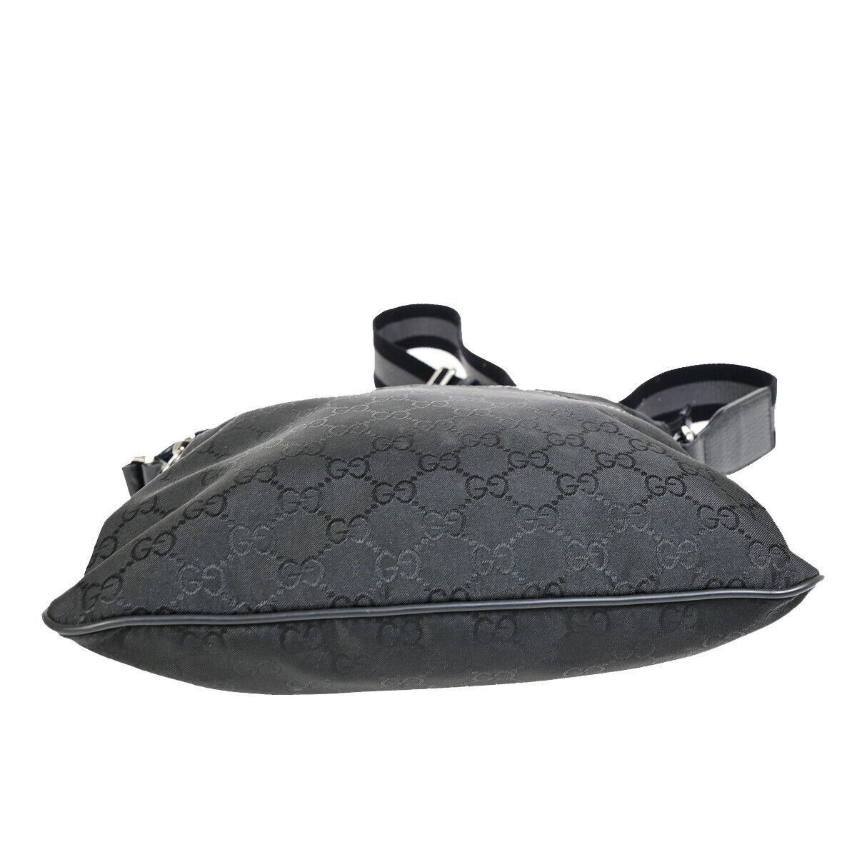 Gucci Gg Canvas Black Canvas Shoulder Bag (Pre-Owned) Size ONE SIZE - 12 Thumbnail