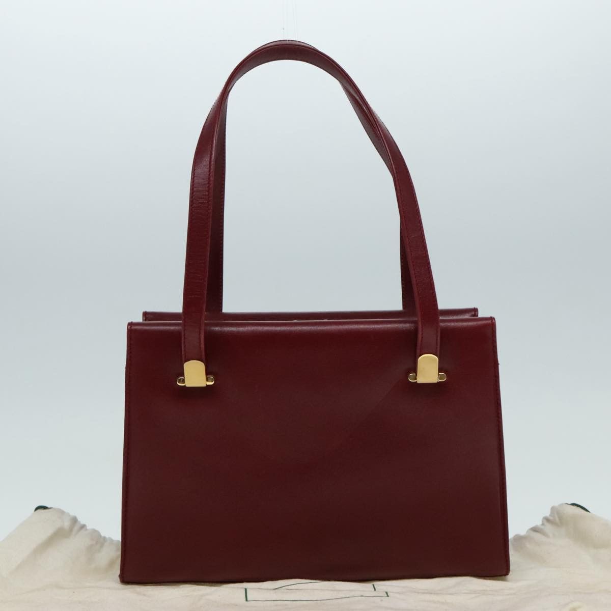 Gucci Red Leather Handbag (Pre-Owned) Size ONE SIZE - 17 Thumbnail