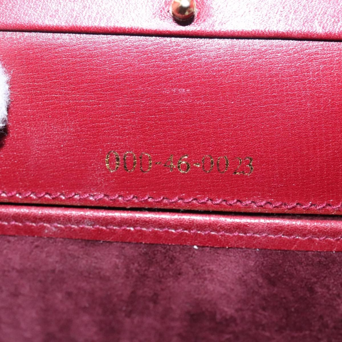 Gucci Red Leather Handbag (Pre-Owned) Size ONE SIZE - 16 Thumbnail