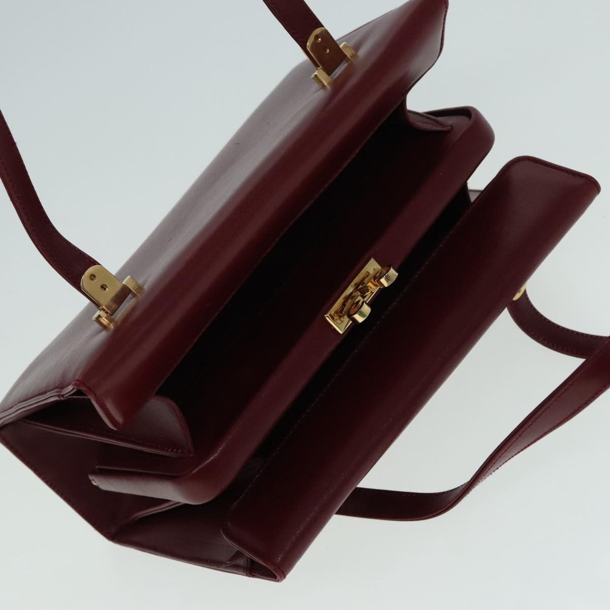 Gucci Red Leather Handbag (Pre-Owned) Size ONE SIZE - 19 Thumbnail