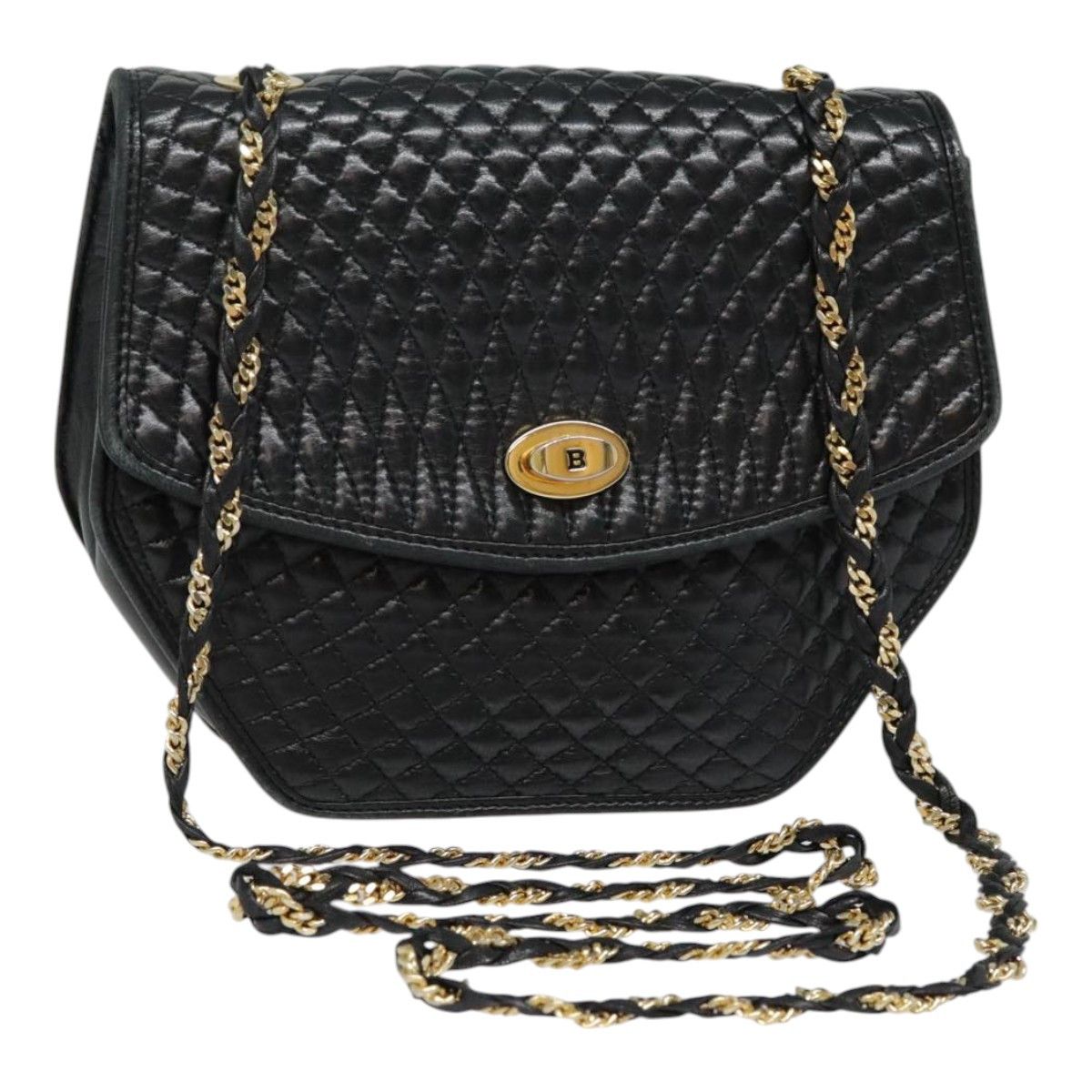 Bally Black Leather Shoulder Bag (Pre-Owned) Size ONE SIZE - 16 Thumbnail