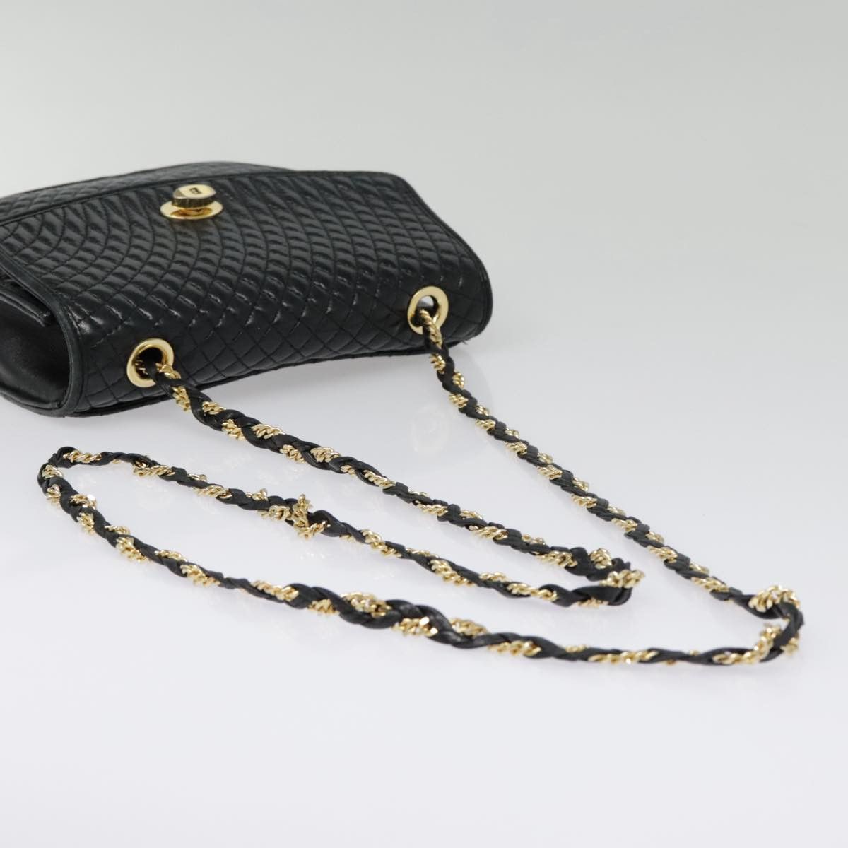 Bally Black Leather Shoulder Bag (Pre-Owned) Size ONE SIZE - 5 Thumbnail