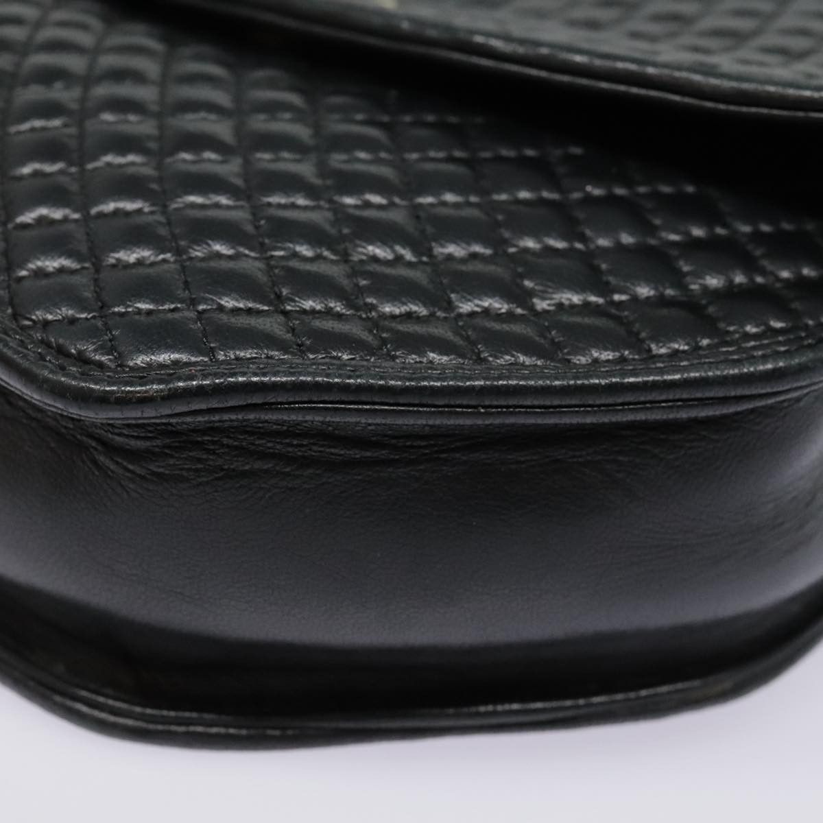 Bally Black Leather Shoulder Bag (Pre-Owned) Size ONE SIZE - 8 Thumbnail