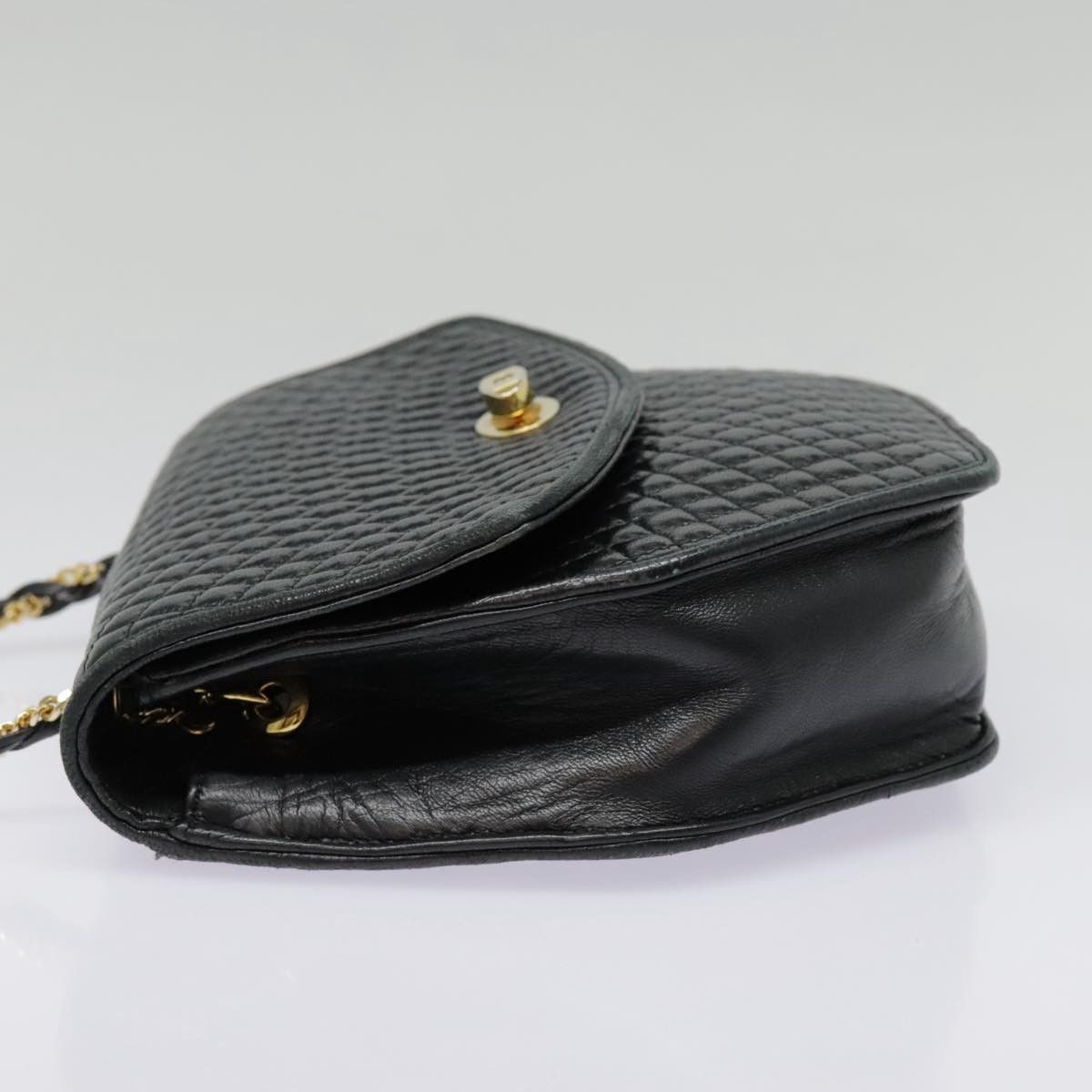 Bally Black Leather Shoulder Bag (Pre-Owned) Size ONE SIZE - 3 Thumbnail