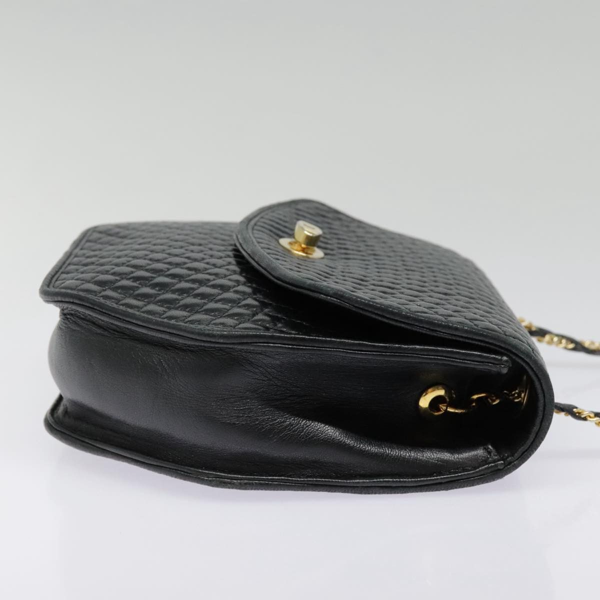 Bally Black Leather Shoulder Bag (Pre-Owned) Size ONE SIZE - 4 Thumbnail