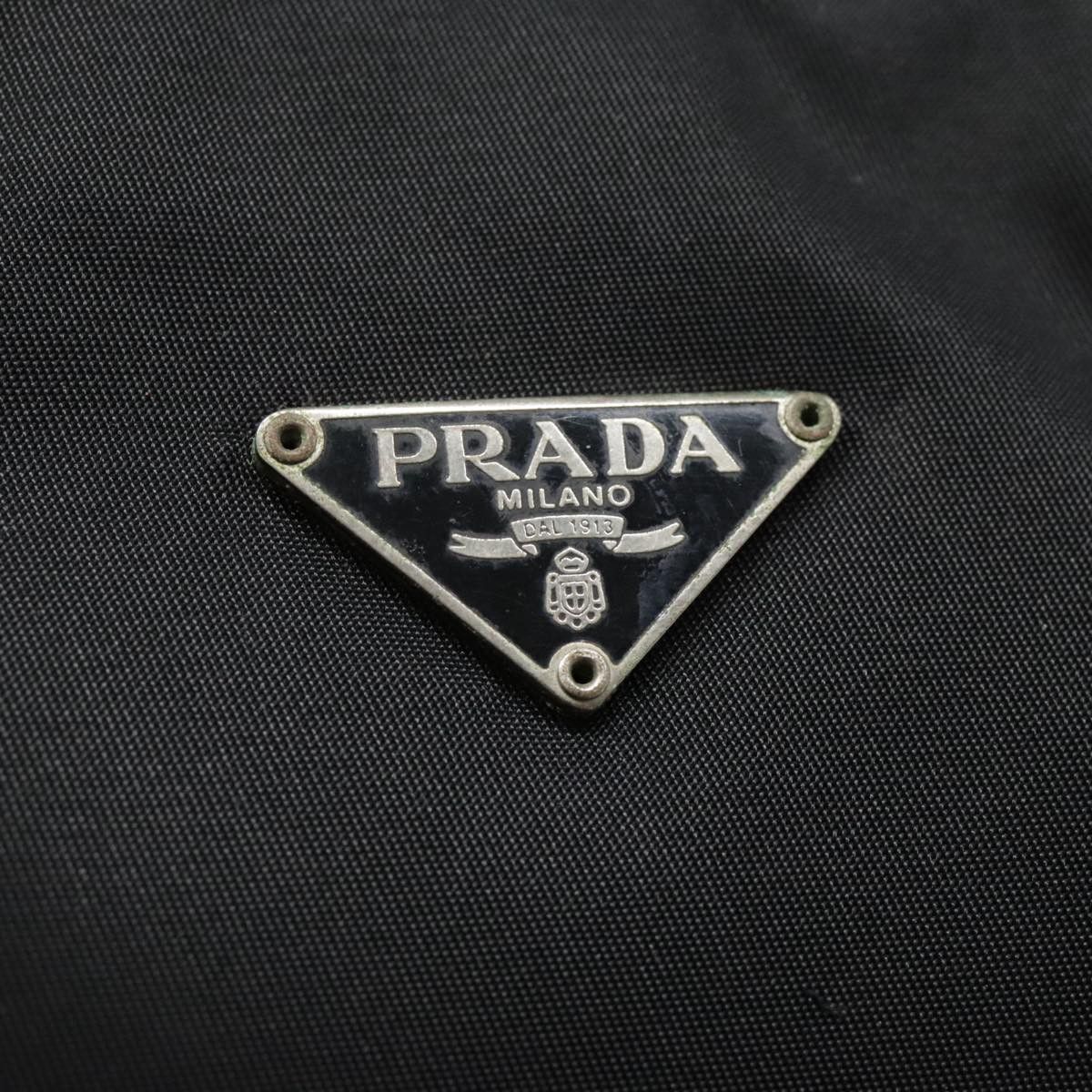 Prada Black Synthetic Handbag (Pre-Owned) Size ONE SIZE - 19 Thumbnail