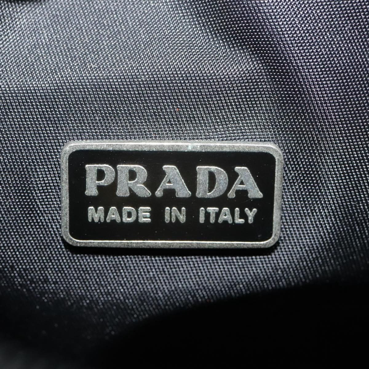 Prada Black Synthetic Handbag (Pre-Owned) Size ONE SIZE - 13 Thumbnail