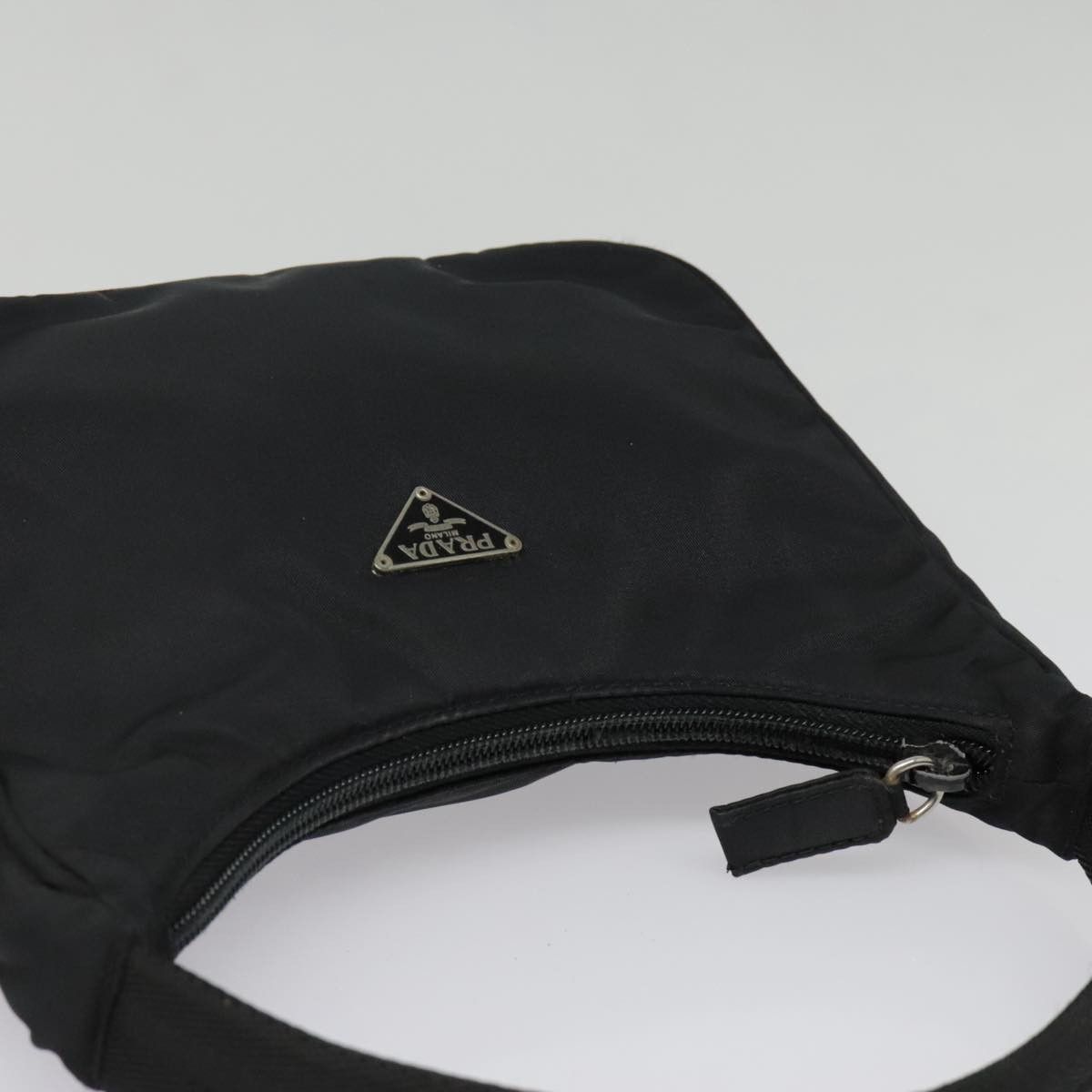 Prada Black Synthetic Handbag (Pre-Owned) Size ONE SIZE - 16 Thumbnail