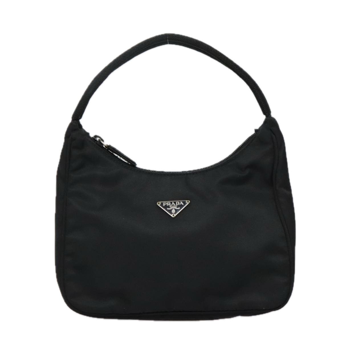 Prada Black Synthetic Handbag (Pre-Owned) Size ONE SIZE - 15 Thumbnail