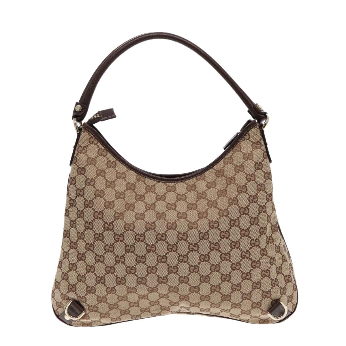 Gucci Abbey Beige Canvas Shoulder Bag (Pre-Owned) Size ONE SIZE - 2 Thumbnail