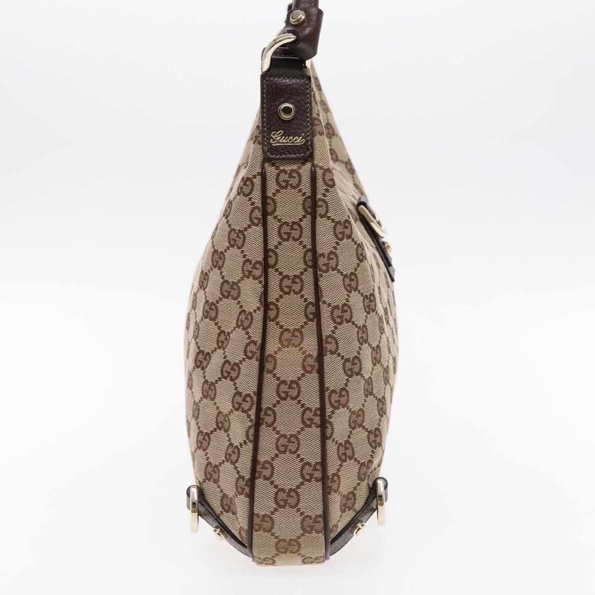 Gucci Abbey Beige Canvas Shoulder Bag (Pre-Owned) Size ONE SIZE - 3 Thumbnail