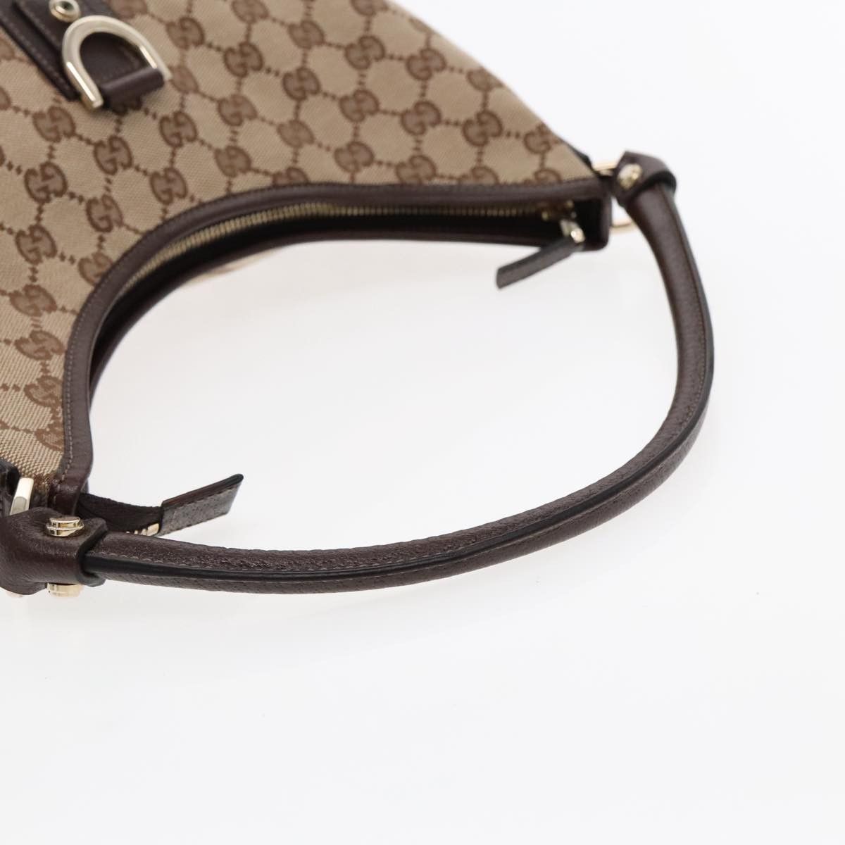 Gucci Abbey Beige Canvas Shoulder Bag (Pre-Owned) Size ONE SIZE - 4 Thumbnail