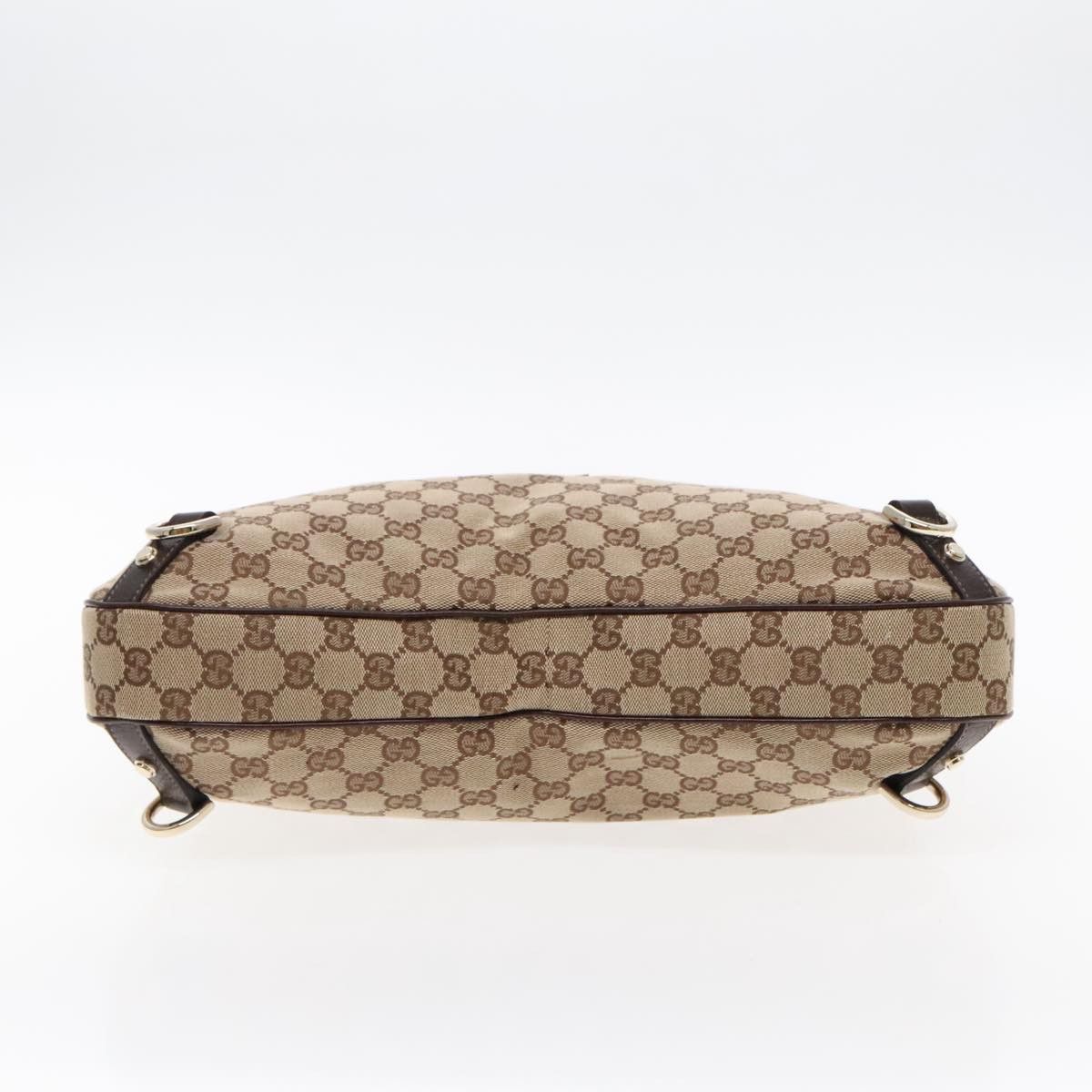 Gucci Abbey Beige Canvas Shoulder Bag (Pre-Owned) Size ONE SIZE - 16 Thumbnail